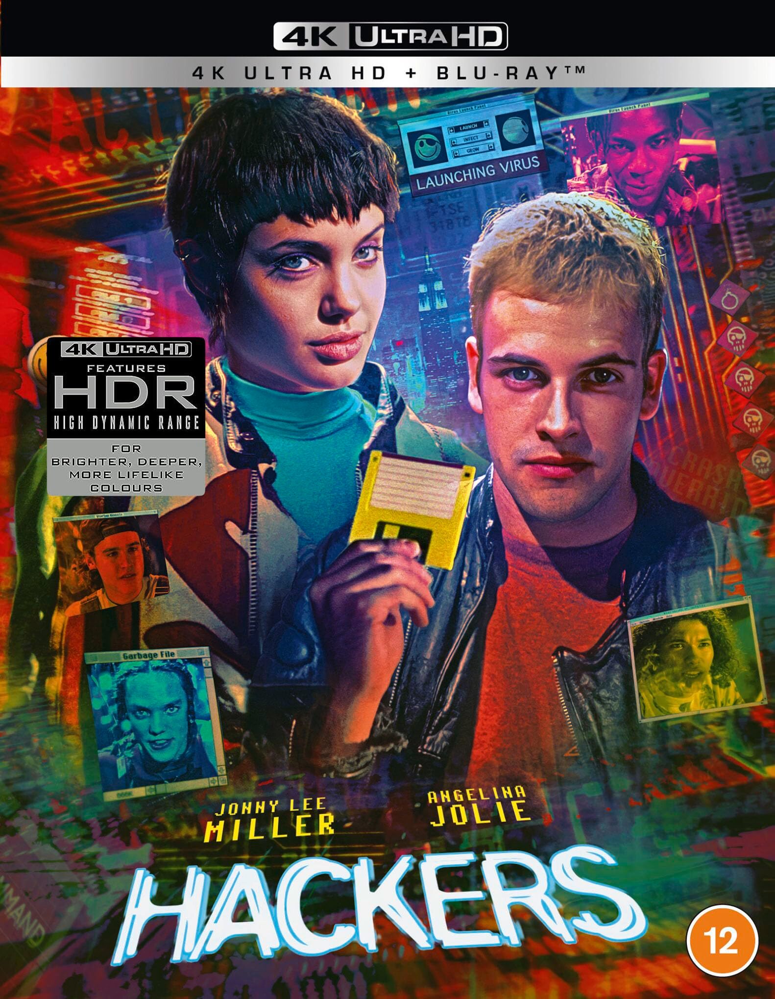 HACKERS (REGION FREE/B IMPORT - LIMITED EDITION) 4K UHD/BLU-RAY