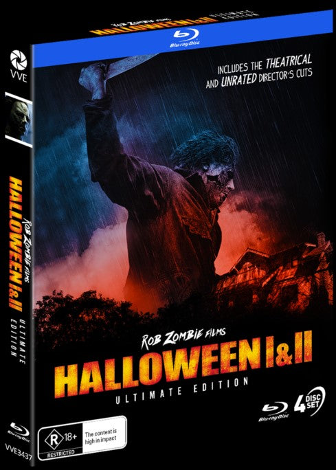 ROB ZOMBIE'S HALLOWEEN 1 AND 2 (REGION FREE IMPORT) BLU-RAY