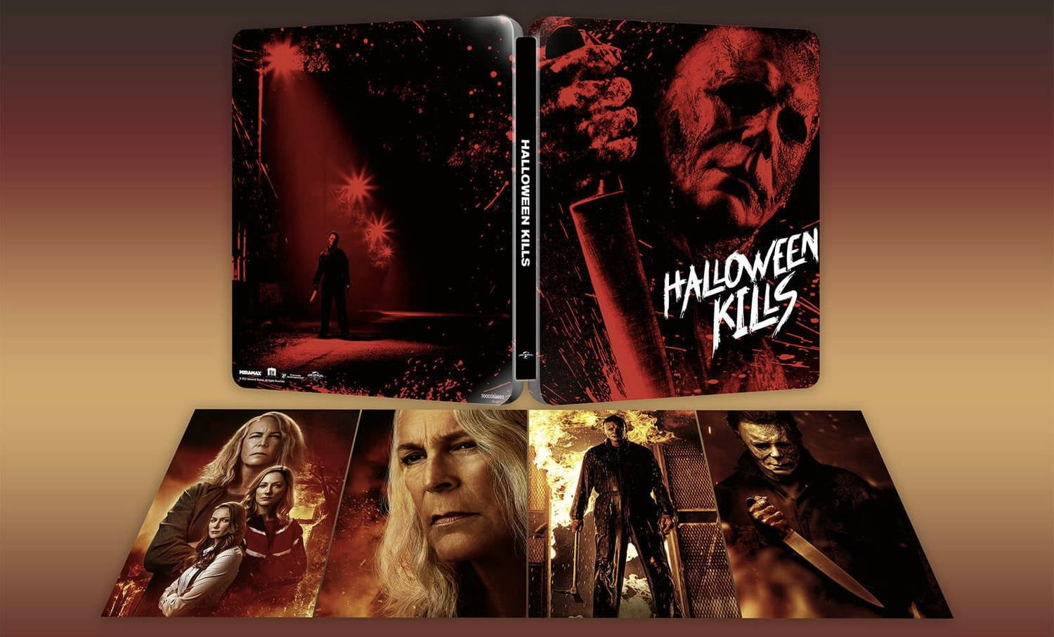 HALLOWEEN KILLS (REGION FREE/B IMPORT - LIMITED EDITION) 4K UHD/BLU-RAY STEELBOOK