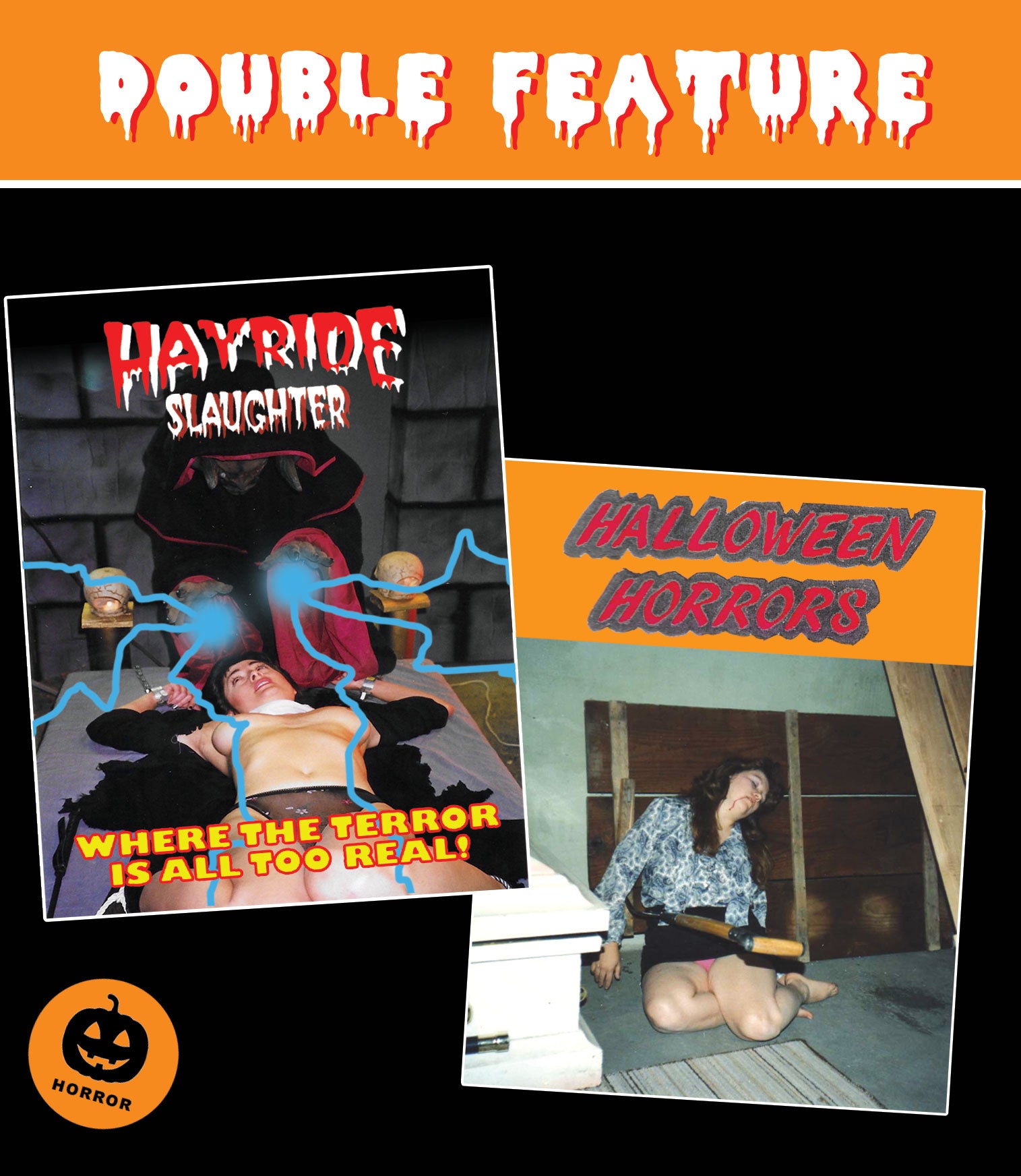 HAYRIDE SLAUGHTER / HALLOWEEN HORRORS BLU-RAY