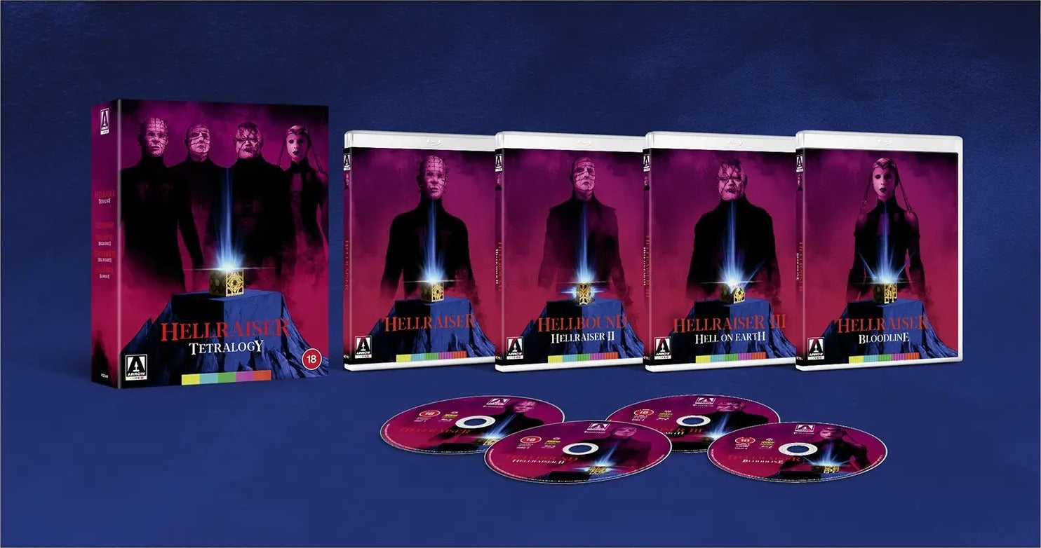 HELLRAISER TETRALOGY (REGION B IMPORT) BLU-RAY