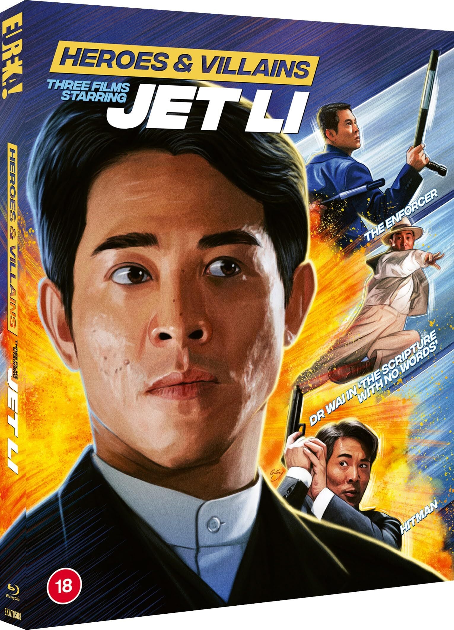 HEROES AND VILLAINS: THREE FILMS STARRING JET LI (REGION B IMPORT - LIMITED EDITION) BLU-RAY