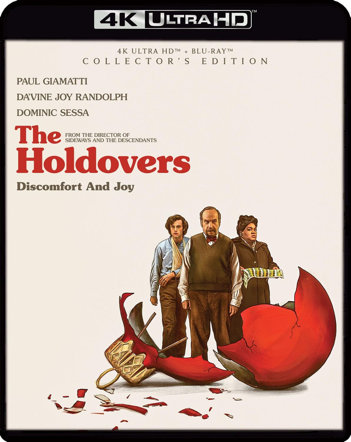 THE HOLDOVERS 4K UHD/BLU-RAY