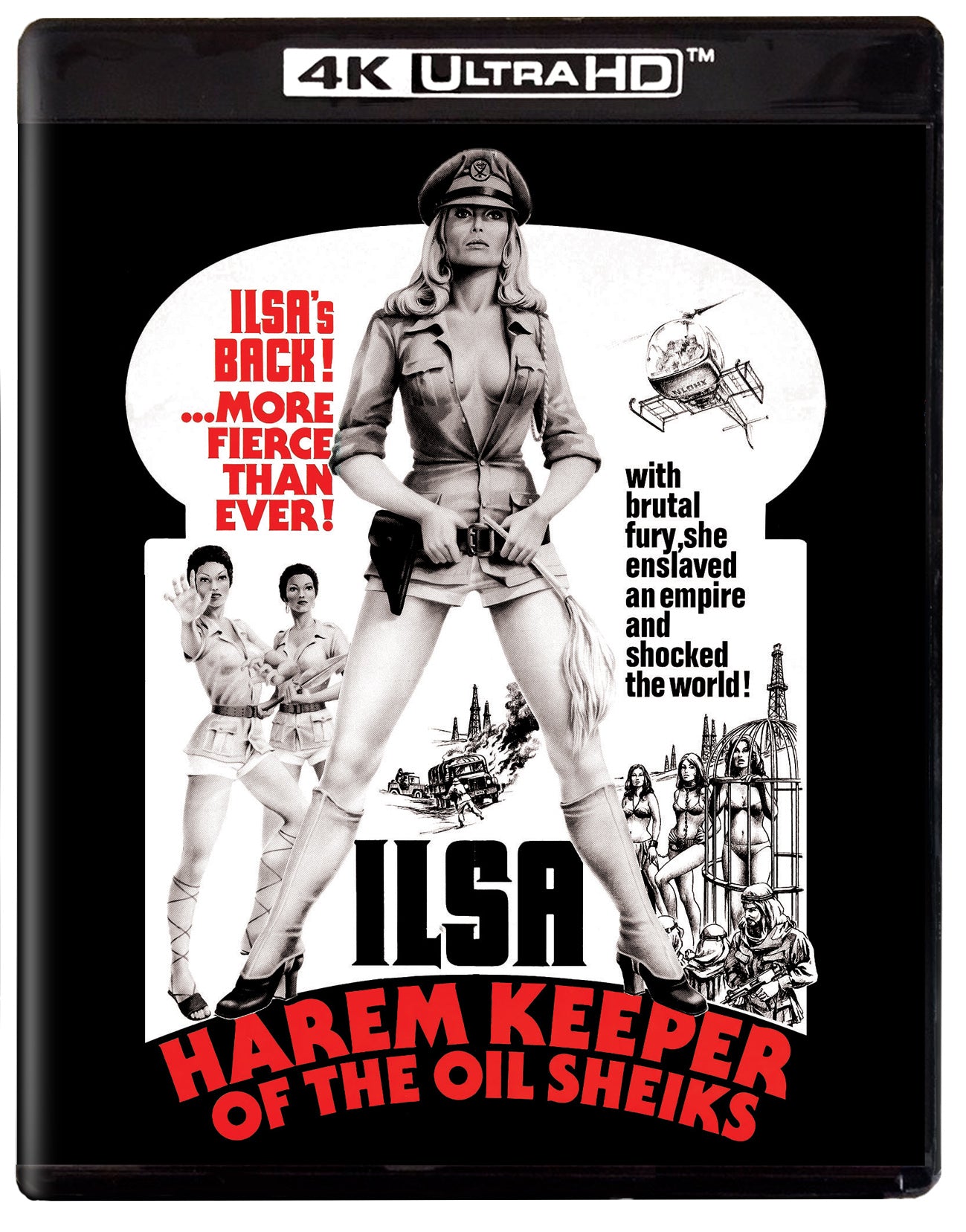 ILSA, HAREM KEEPER OF THE OIL SHEIKS 4K UHD/BLU-RAY