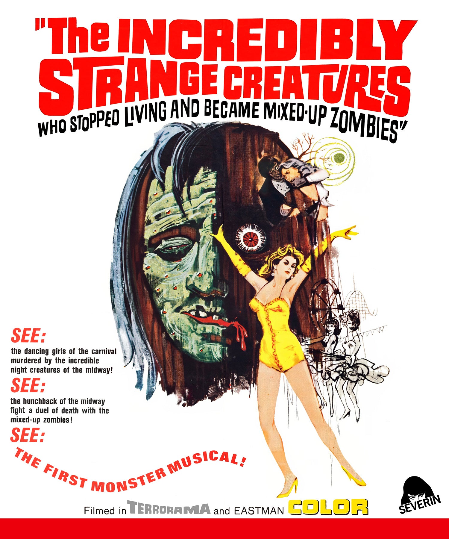 THE INCREDIBLY STRANGE CREATURES WHO STOPPED LIVING AND BECAME MIXED-UP ZOMBIES BLU-RAY