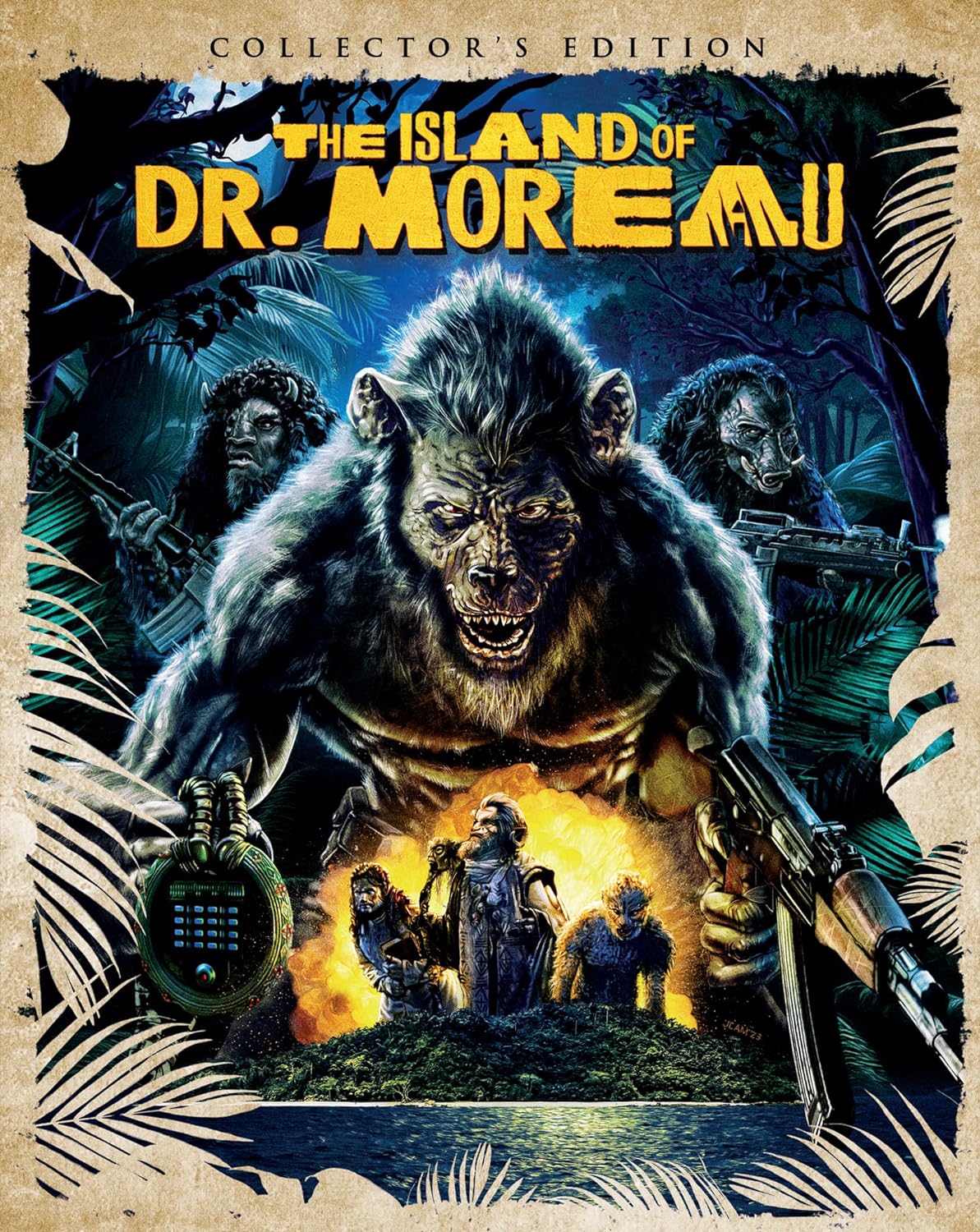 THE ISLAND OF DR MOREAU BLU-RAY