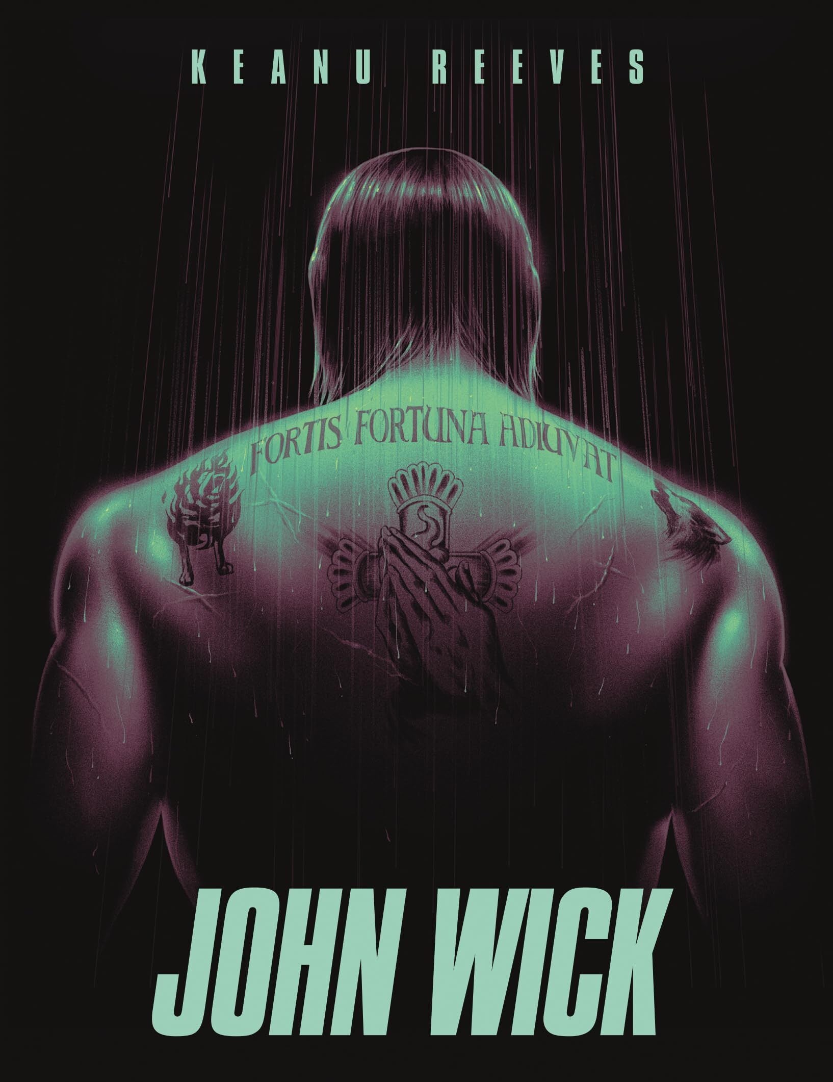 JOHN WICK (REGION FREE/B IMPORT - LIMITED EDITION) 4K UHD/BLU-RAY STEELBOOK