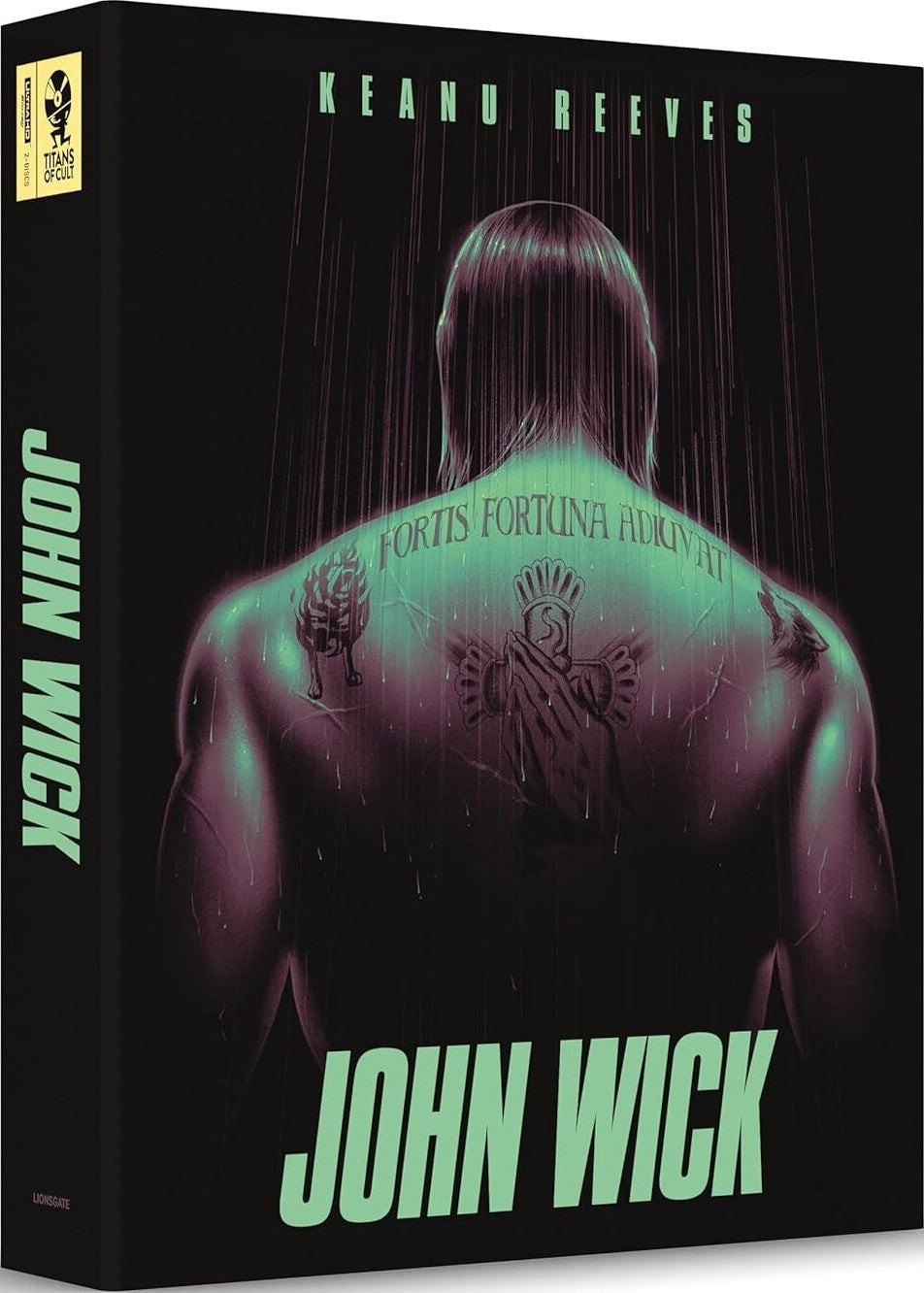 JOHN WICK (REGION FREE/B IMPORT - LIMITED EDITION) 4K UHD/BLU-RAY STEELBOOK
