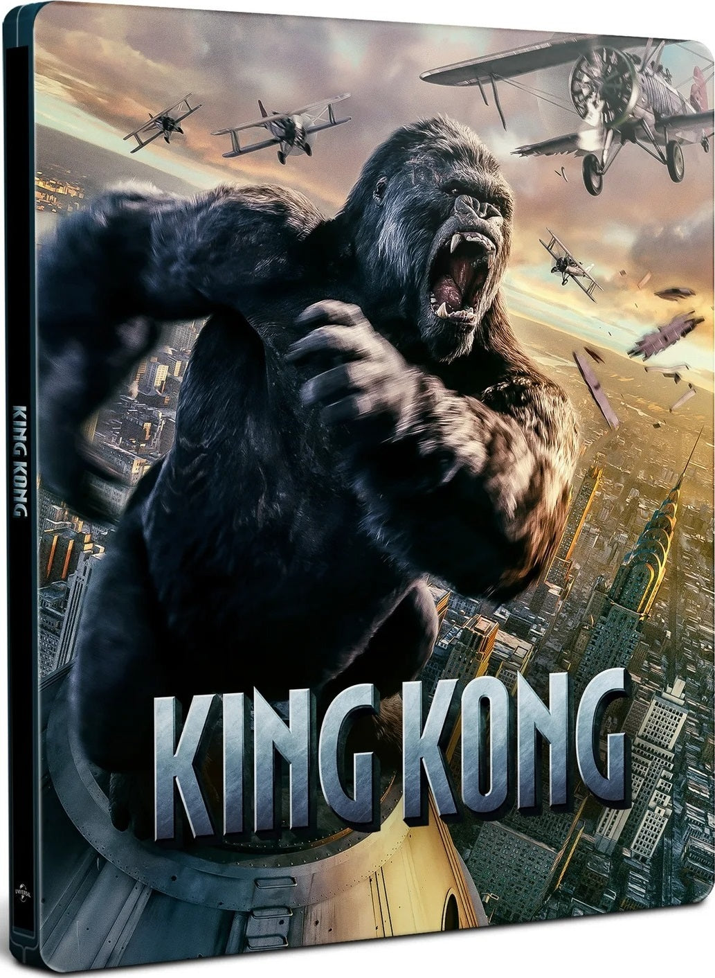 KING KONG (REGION FREE/B IMPORT - LIMITED EDITION) 4K UHD/BLU-RAY STEELBOOK