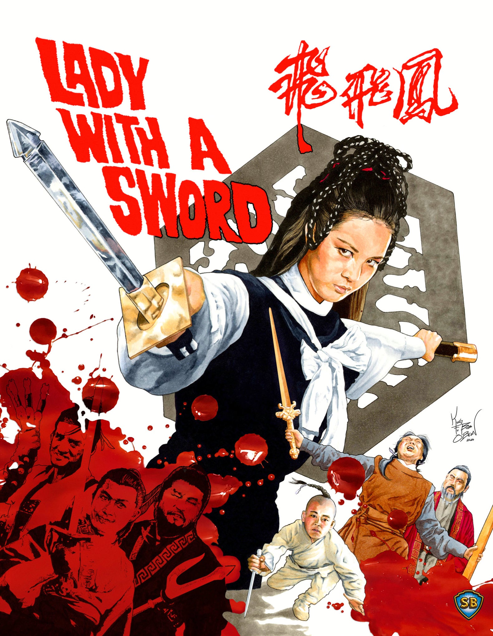 LADY WITH A SWORD BLU-RAY