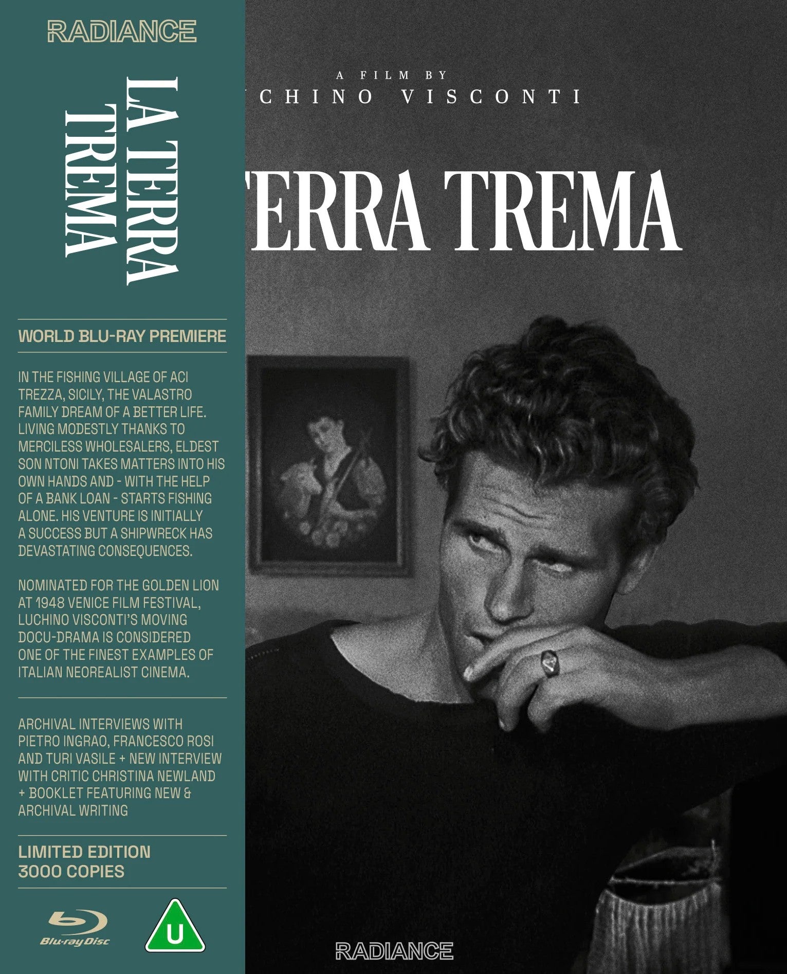 LA TERRA TREMA (REGION B IMPORT - LIMITED EDITION) BLU-RAY
