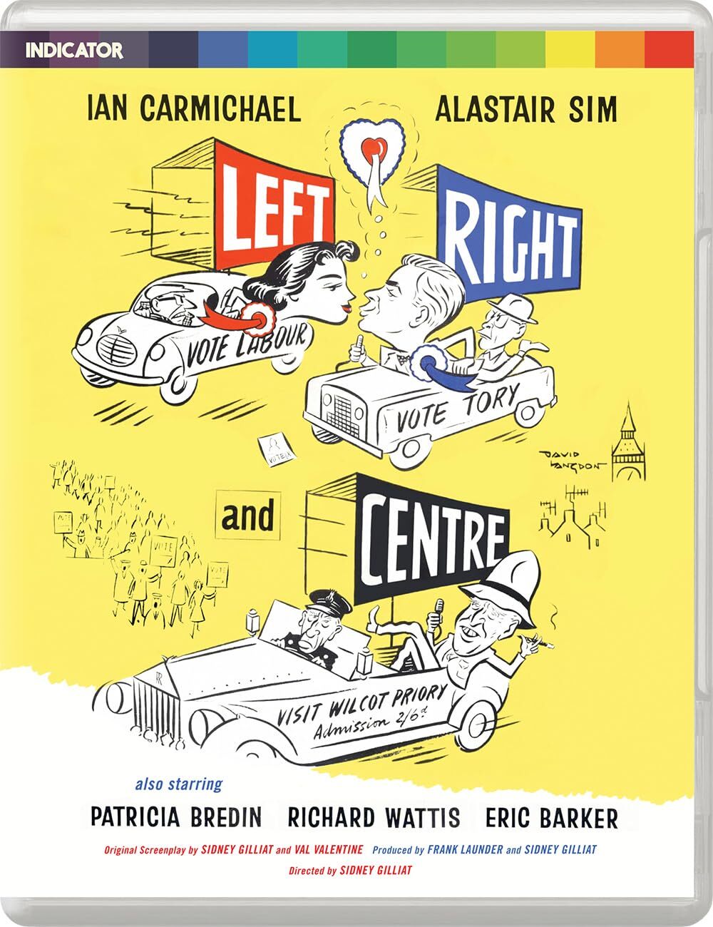 LEFT RIGHT AND CENTRE (LIMITED EDITION) BLU-RAY
