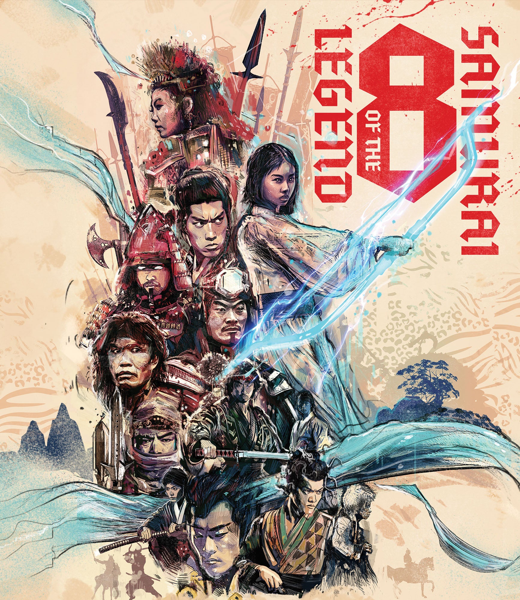 LEGEND OF THE EIGHT SAMURAI BLU-RAY