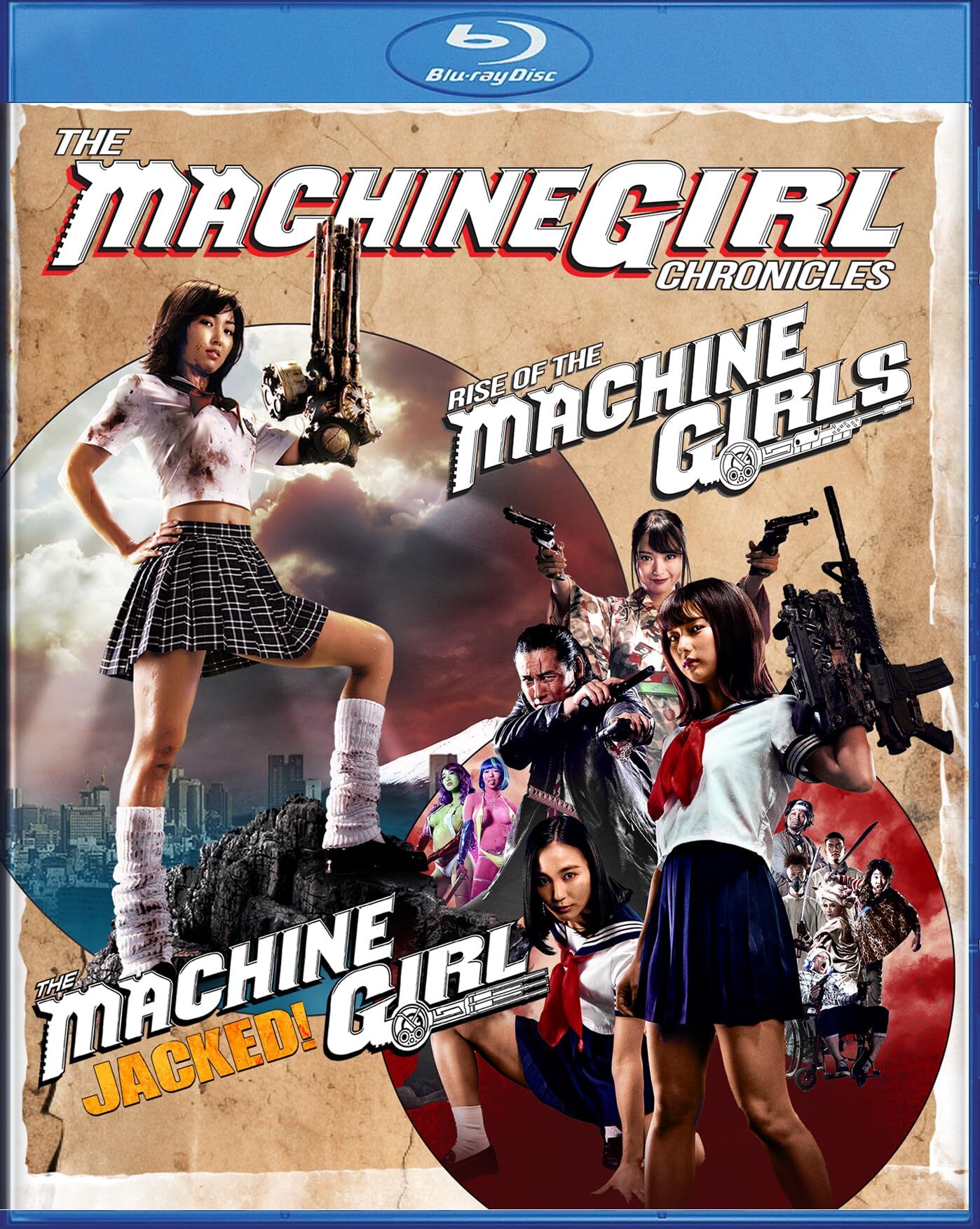 MACHINE GIRL CHRONICLES BLU-RAY