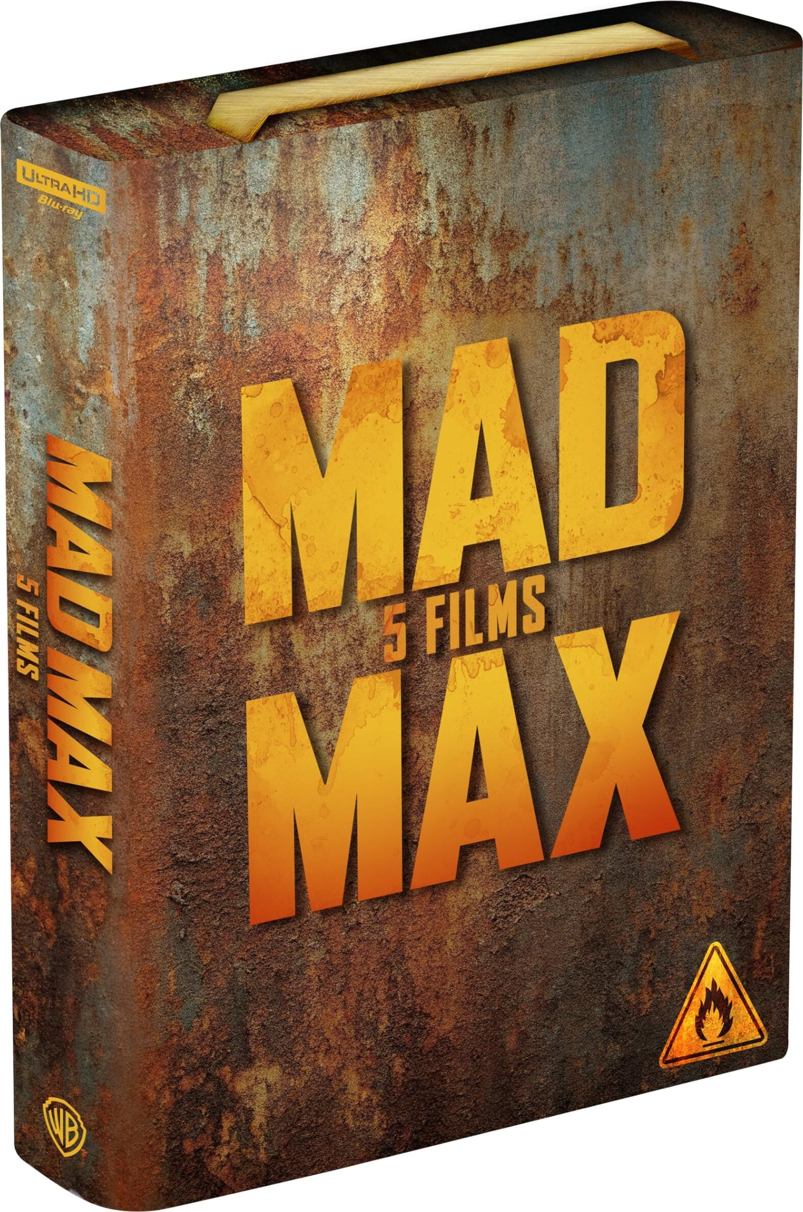MAD MAX 5-FILM PETROL CAN COLLECTION (REGION FREE/B IMPORT - LIMITED EDITION) 4K UHD/BLU-RAY