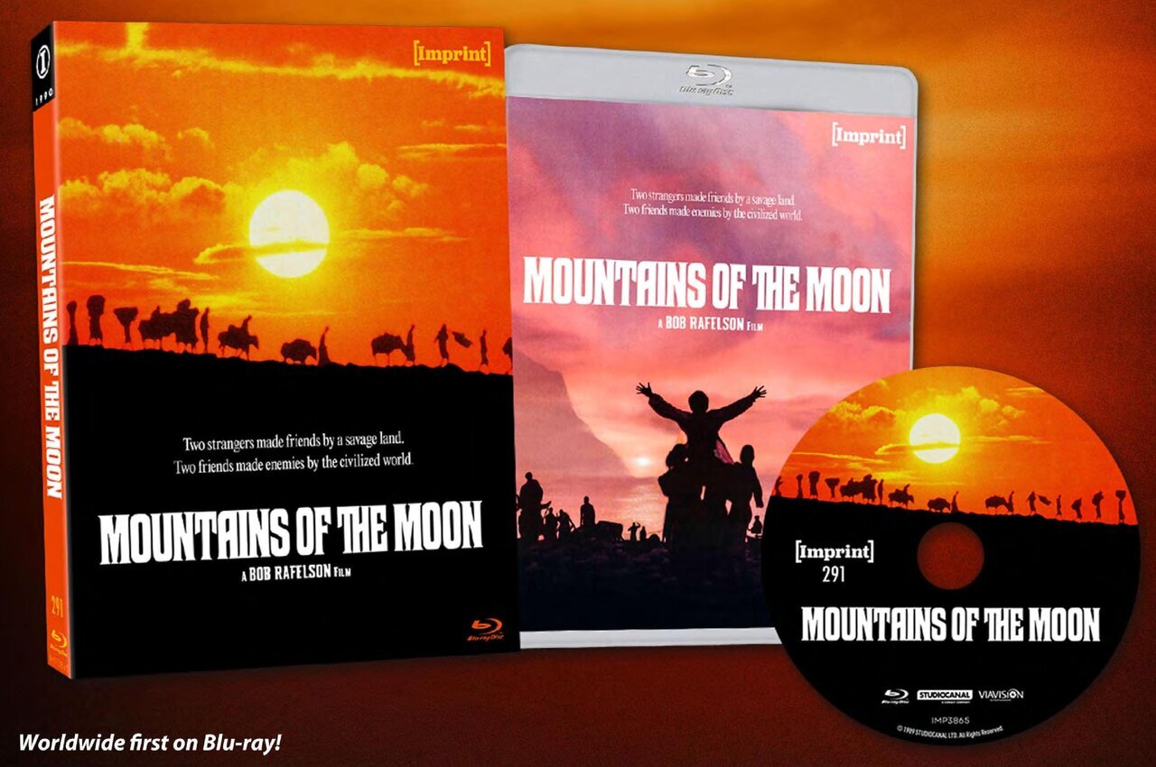 MOUNTAINS OF THE MOON (REGION FREE IMPORT - LIMITED EDITION) BLU-RAY