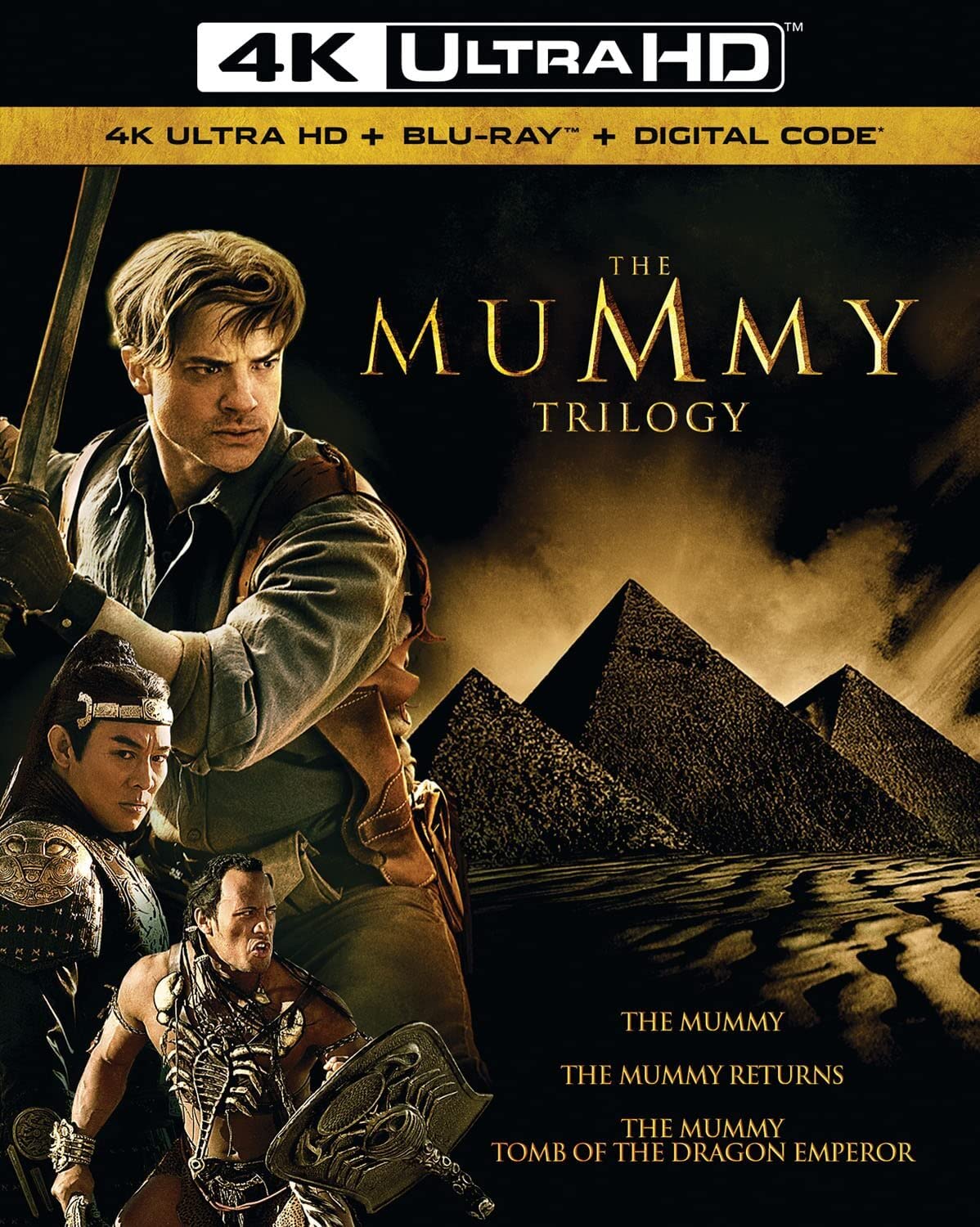 THE MUMMY TRILOGY 4K UHD/BLU-RAY