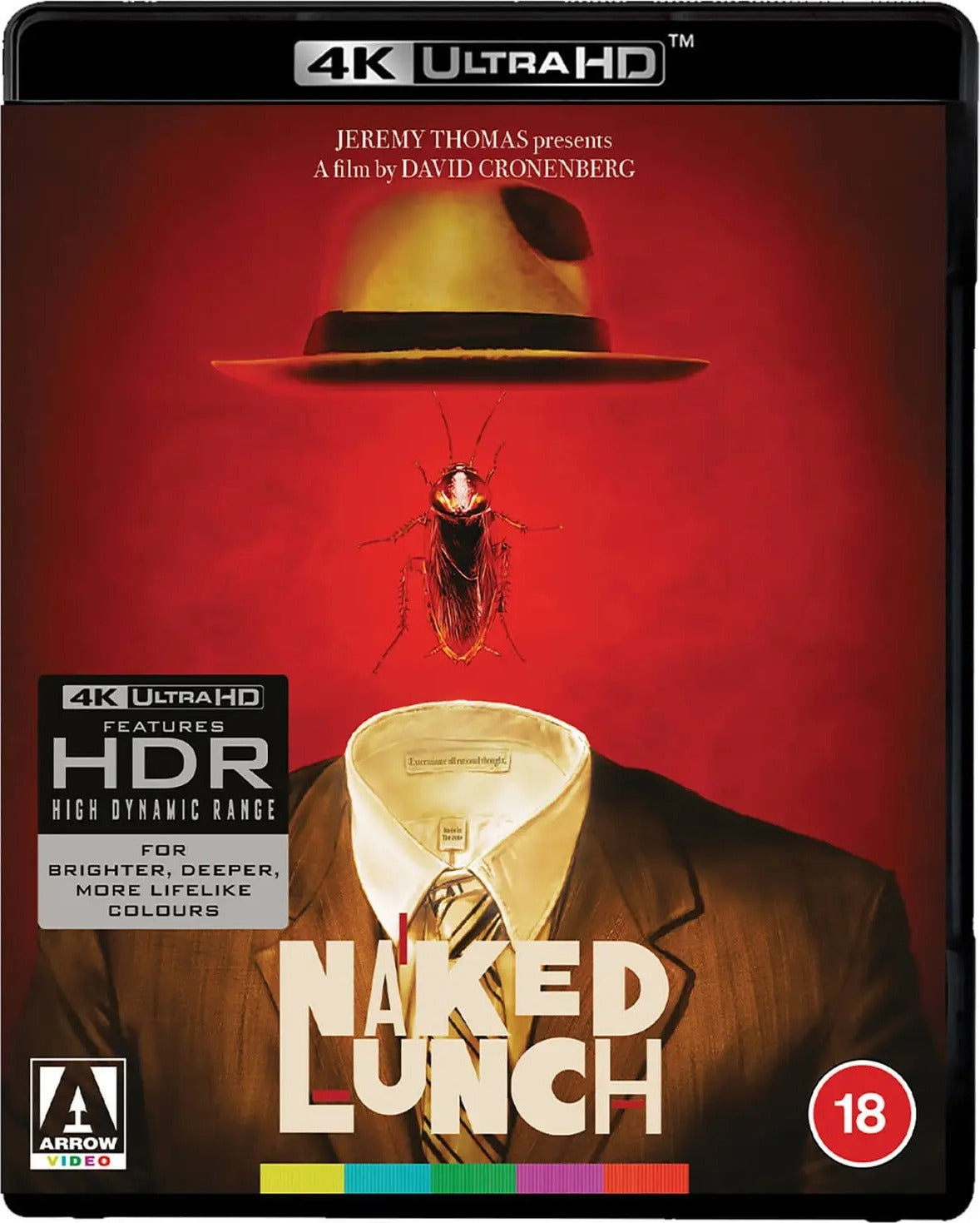 NAKED LUNCH (REGION FREE IMPORT) 4K UHD