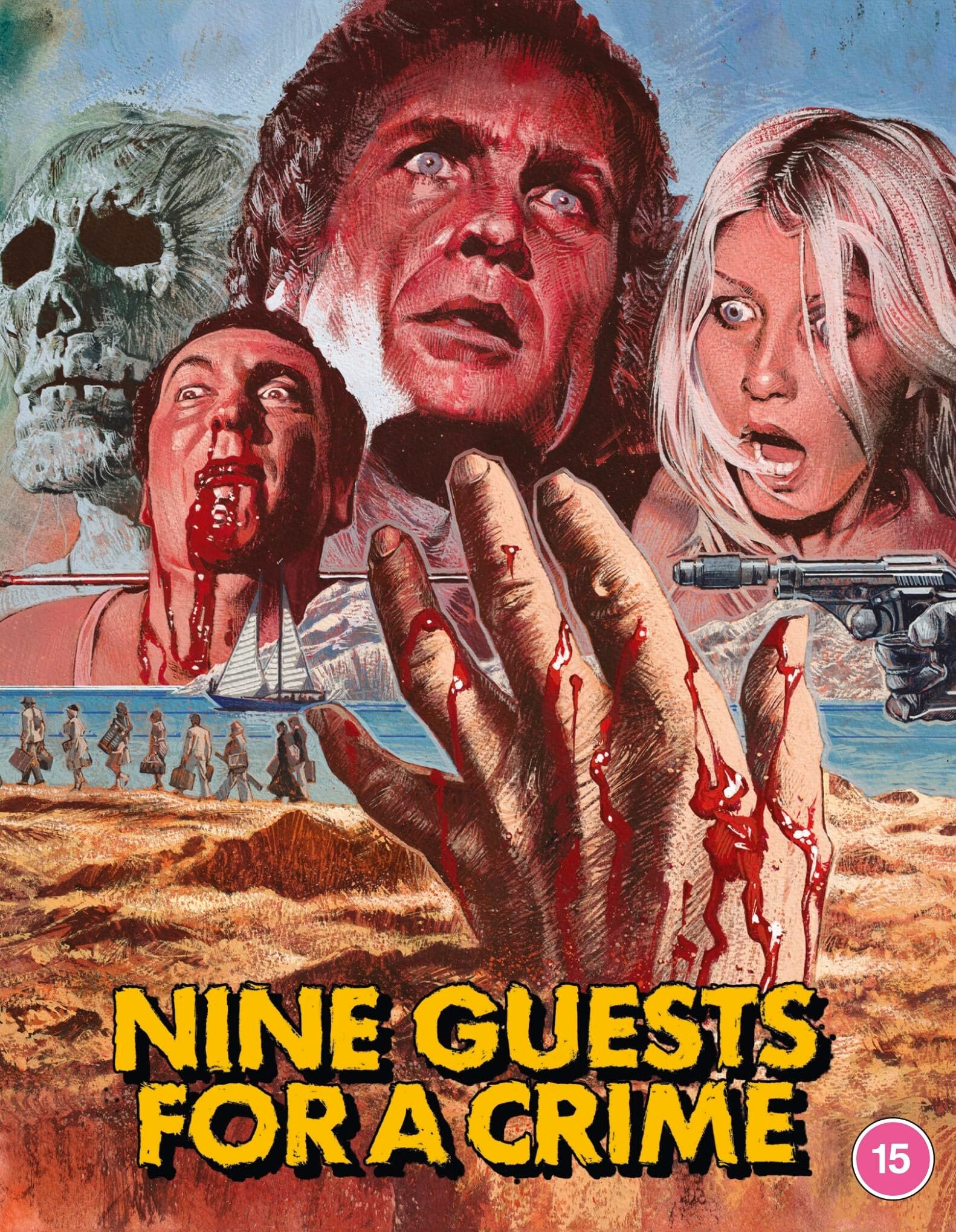 NINE GUESTS FOR A CRIME (REGION B IMPORT - LIMITED EDITION) BLU-RAY