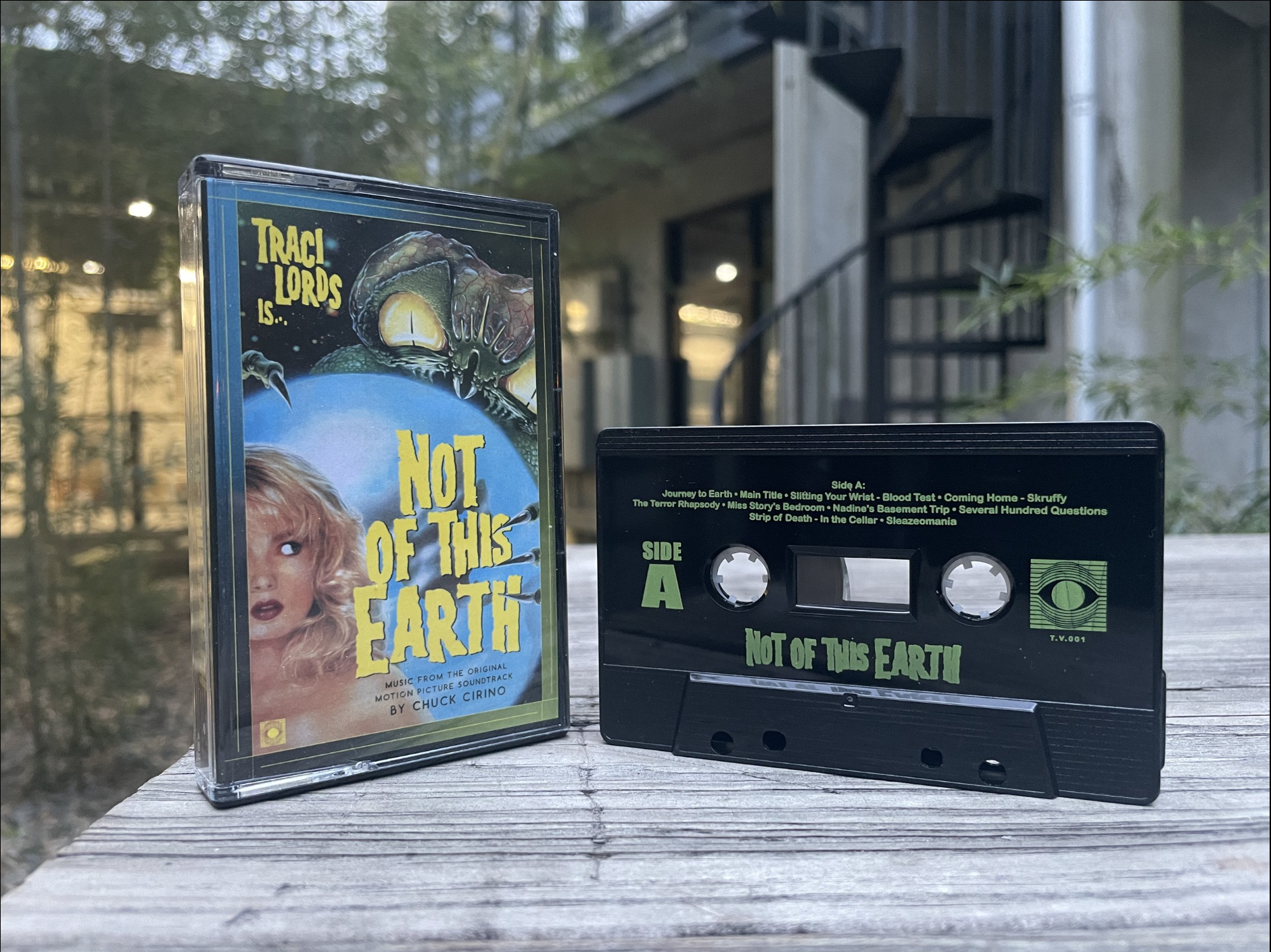 SOUNDTRACK - NOT OF THIS EARTH CASSETTE