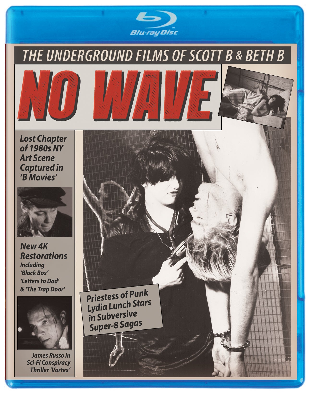 NO WAVE: THE UNDERGROUND FILMS OF BETH B AND SCOTT B BLU-RAY