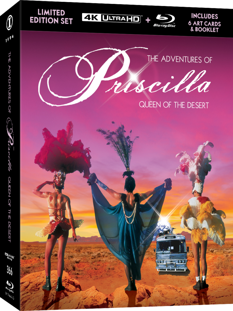 THE ADVENTURES OF PRISCILLA, QUEEN OF THE DESERT (REGION FREE IMPORT - LIMITED EDITION) 4K UHD/BLU-RAY