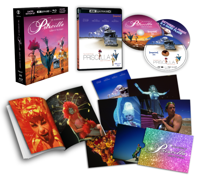 THE ADVENTURES OF PRISCILLA, QUEEN OF THE DESERT (REGION FREE IMPORT - LIMITED EDITION) 4K UHD/BLU-RAY
