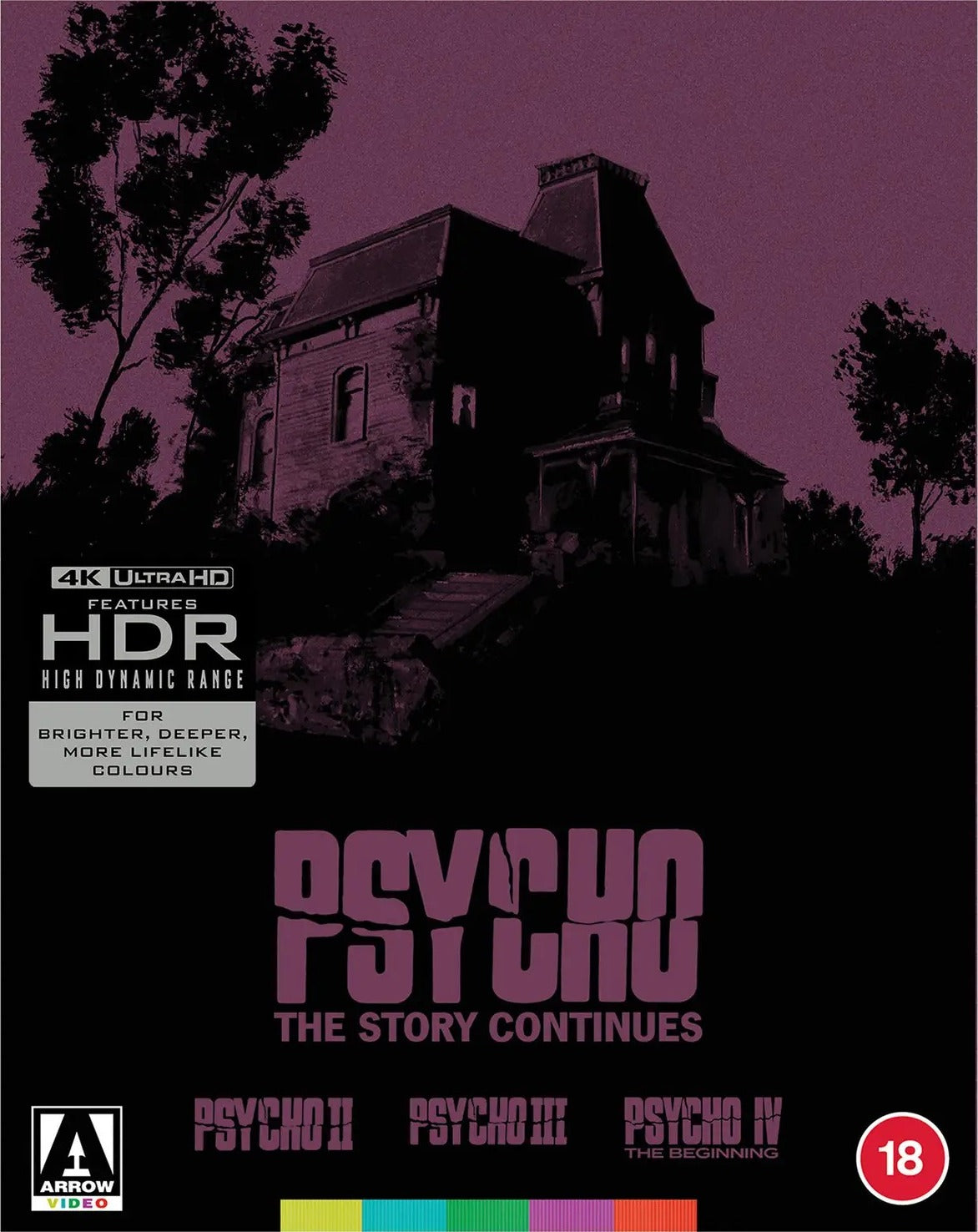 PSYCHO: THE STORY CONTINUES (REGION FREE IMPORT) 4K UHD