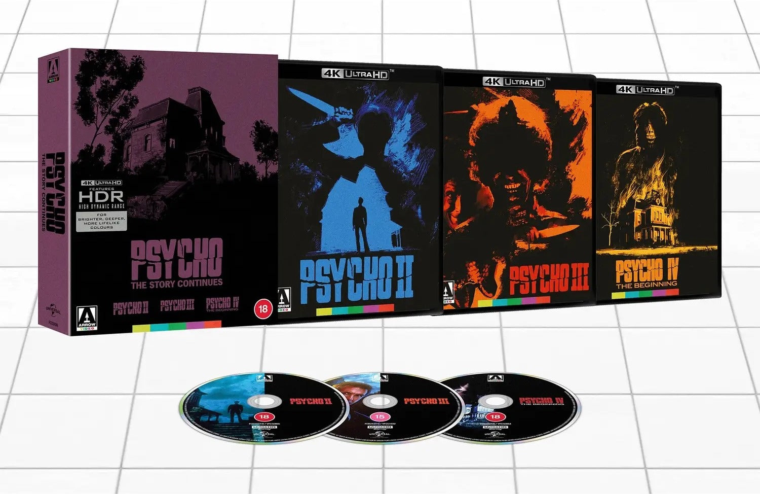 PSYCHO: THE STORY CONTINUES (REGION FREE IMPORT) 4K UHD