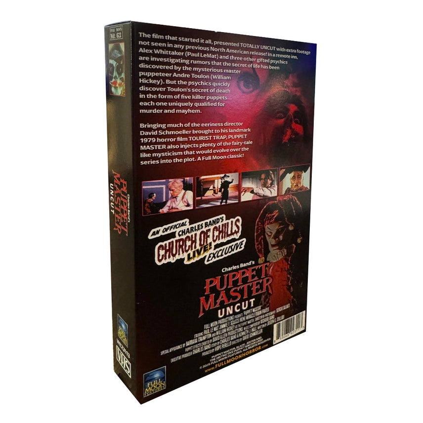 PUPPET MASTER (UNCUT) VHS