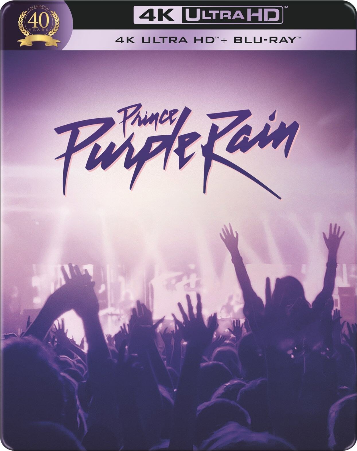 PURPLE RAIN (REGION FREE IMPORT - LIMITED EDITION) 4K UHD/BLU-RAY STEELBOOK