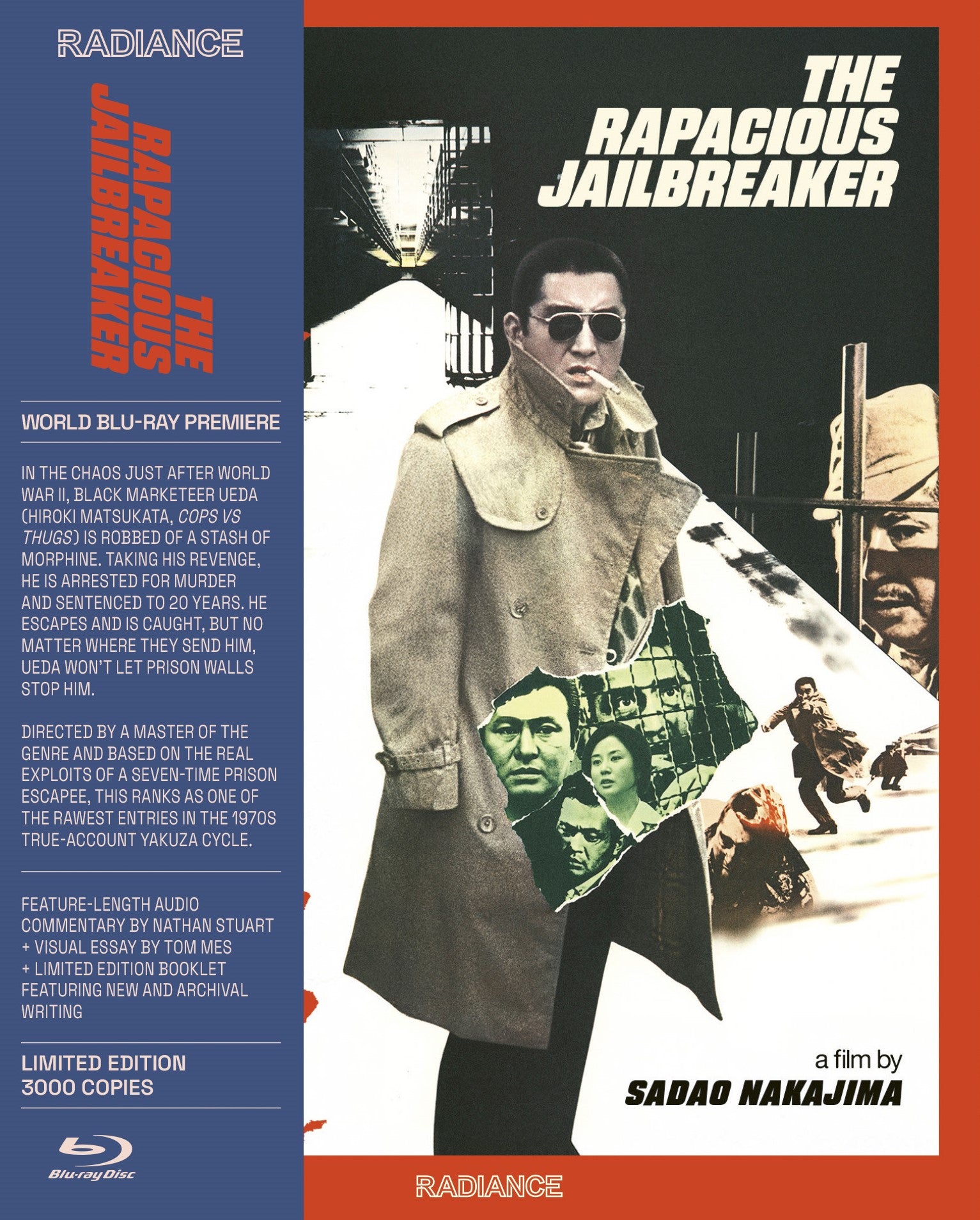 THE RAPACIOUS JAILBREAKER (LIMITED EDITION) BLU-RAY