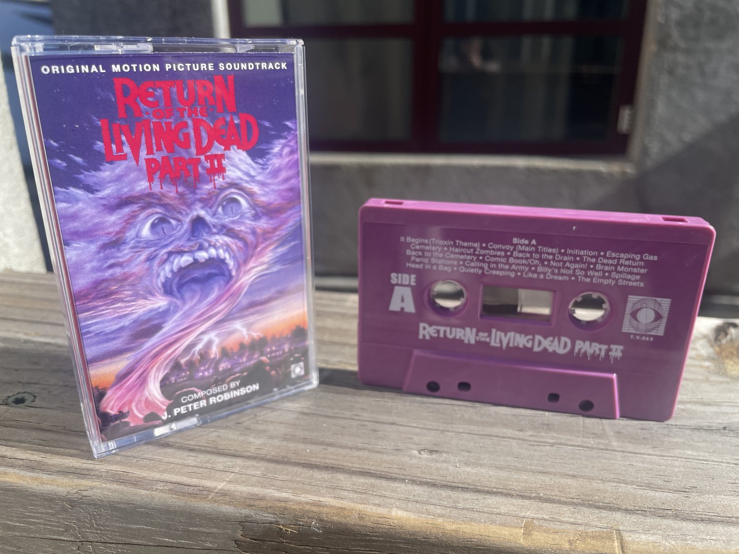 SOUNDTRACK - RETURN OF THE LIVING DEAD PART II CASSETTE