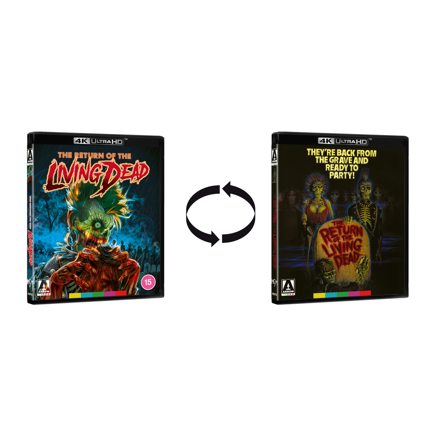THE RETURN OF THE LIVING DEAD (REGION FREE/B IMPORT - LIMITED EDITION) 4K UHD