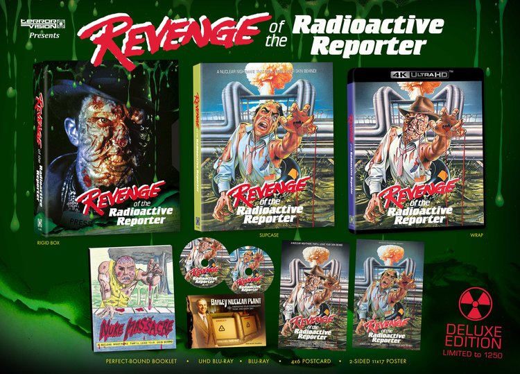 REVENGE OF THE RADIOACTIVE REPORTER (LIMITED EDITION) 4K UHD/BLU-RAY