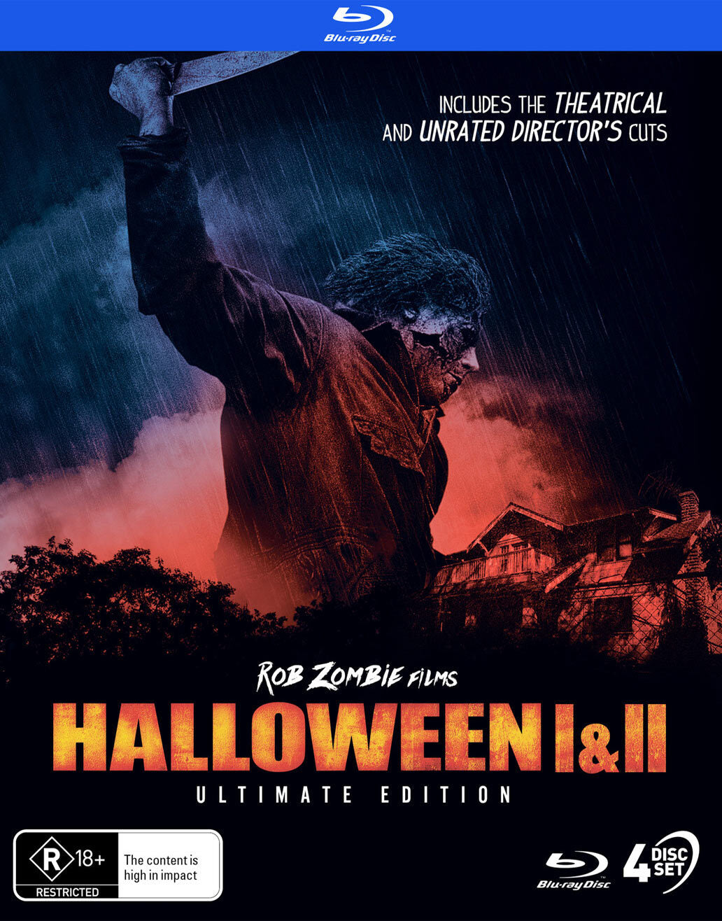 ROB ZOMBIE'S HALLOWEEN 1 AND 2 (REGION FREE IMPORT) BLU-RAY