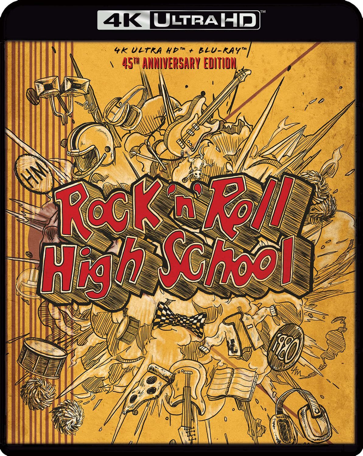 ROCK N ROLL HIGH SCHOOL 4K UHD/BLU-RAY
