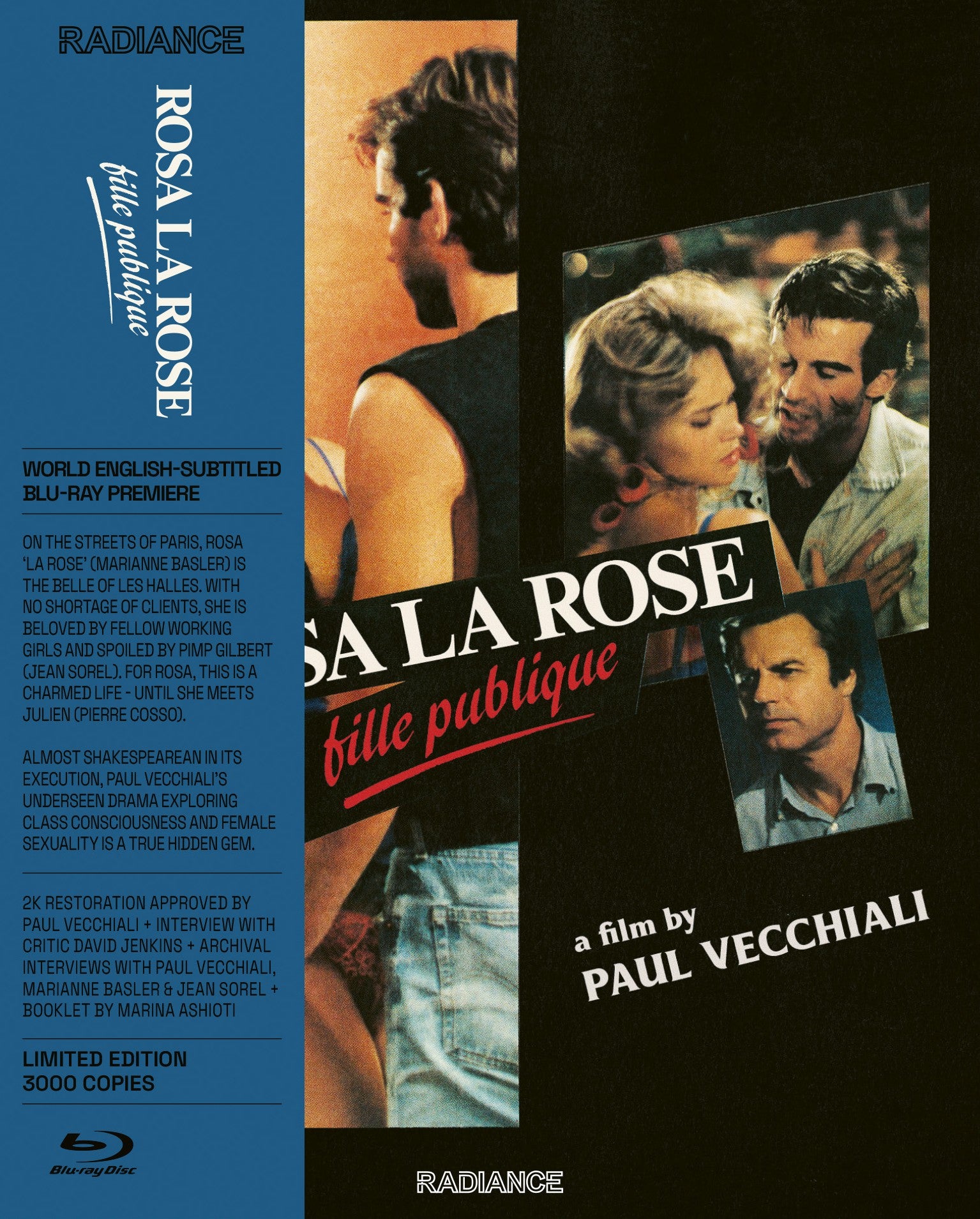 ROSA LA ROSE, FILLE PUBLIQUE (LIMITED EDITION) BLU-RAY