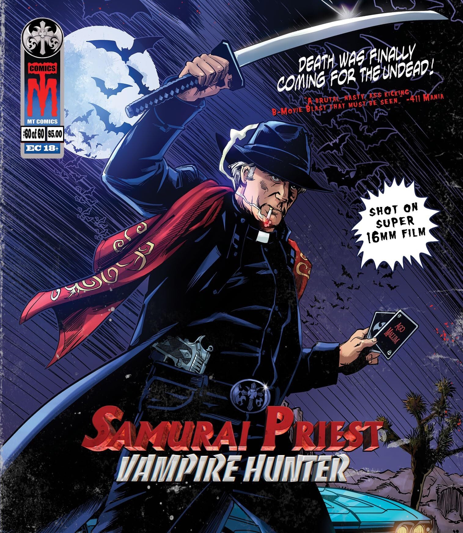 SAMURAI PRIEST VAMPIRE HUNTER BLU-RAY