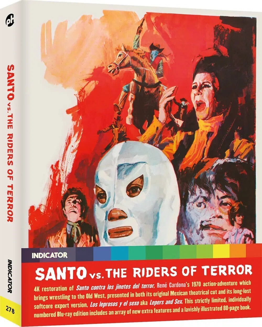 SANTO VS THE RIDERS OF TERROR (LIMITED EDITION) BLU-RAY