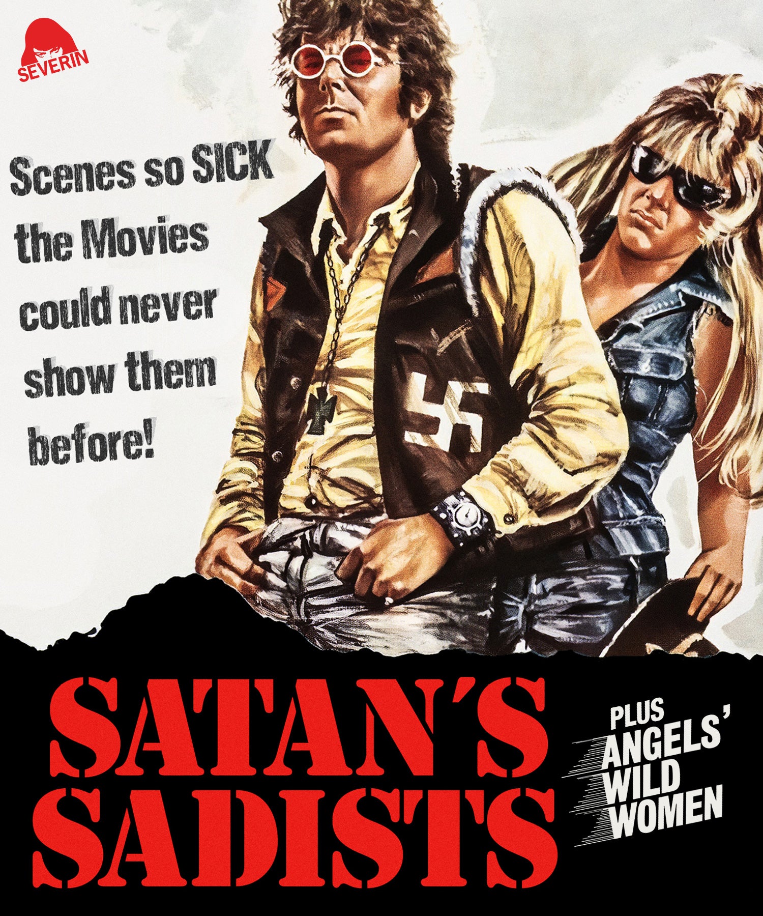 SATAN'S SADISTS / ANGELS' WILD WOMEN BLU-RAY