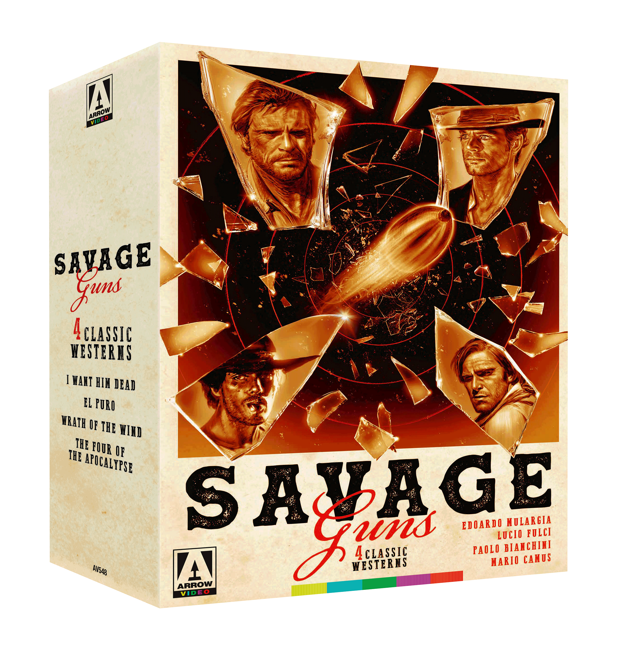 SAVAGE GUNS: FOUR CLASSIC WESTERNS VOLUME 3 (LIMITED EDITION) BLU-RAY