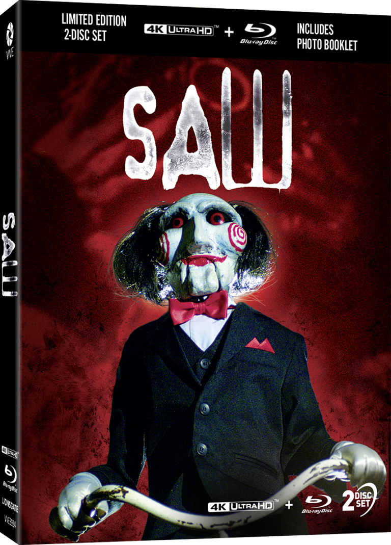 SAW (REGION FREE IMPORT - LIMITED EDITION) 4K UHD/BLU-RAY