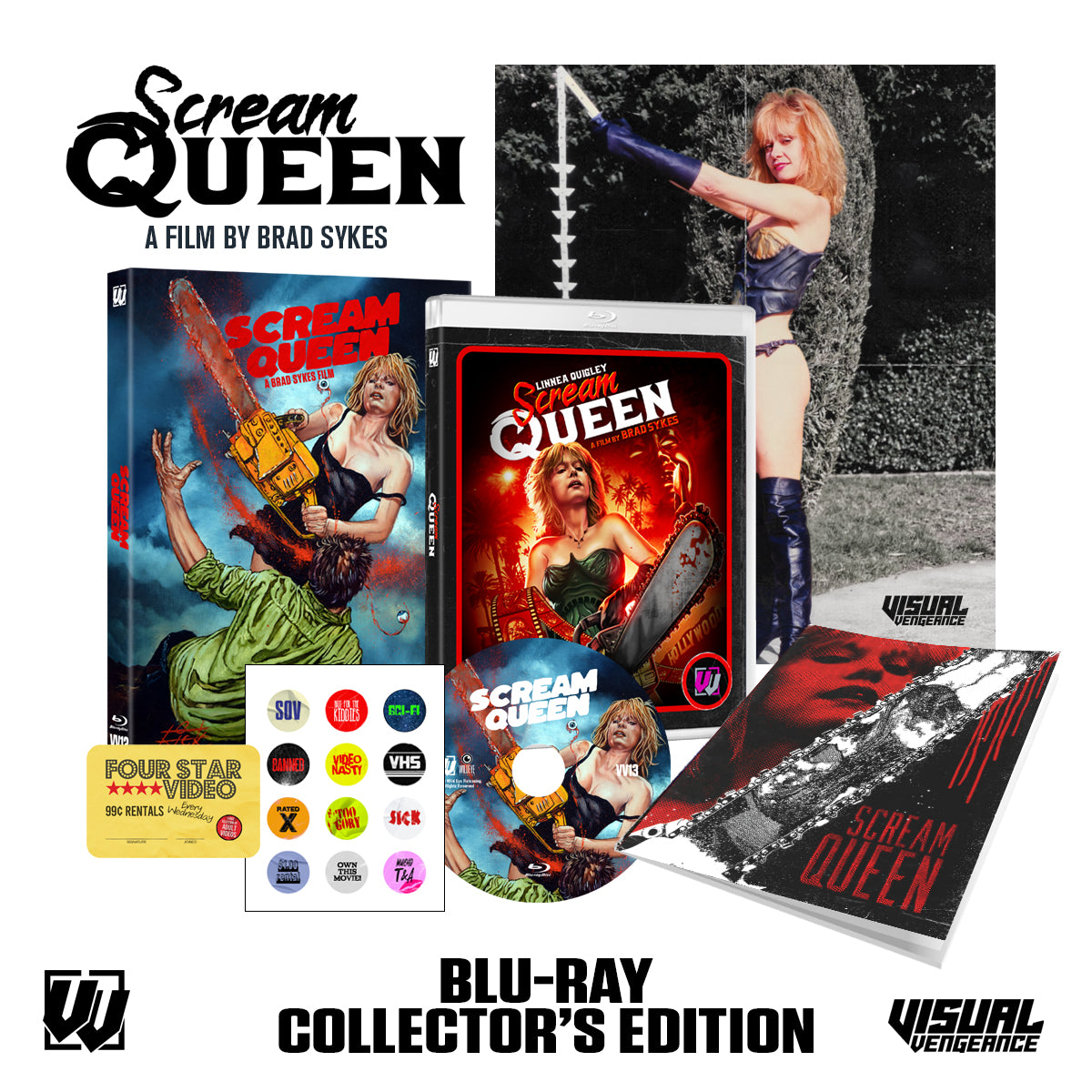 SCREAM QUEEN BLU-RAY