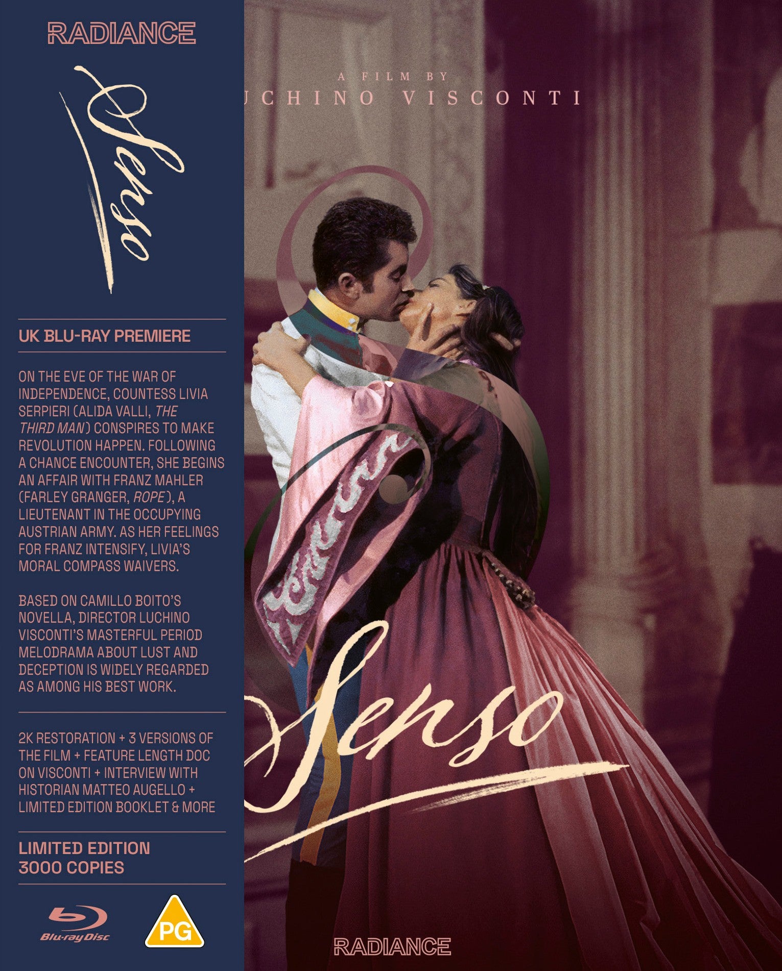 SENSO (REGION B IMPORT - LIMITED EDITION) BLU-RAY