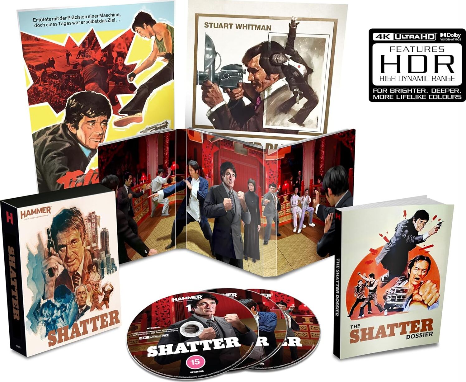 SHATTER (REGION FREE/B IMPORT - LIMITED EDITION) 4K UHD/BLU-RAY