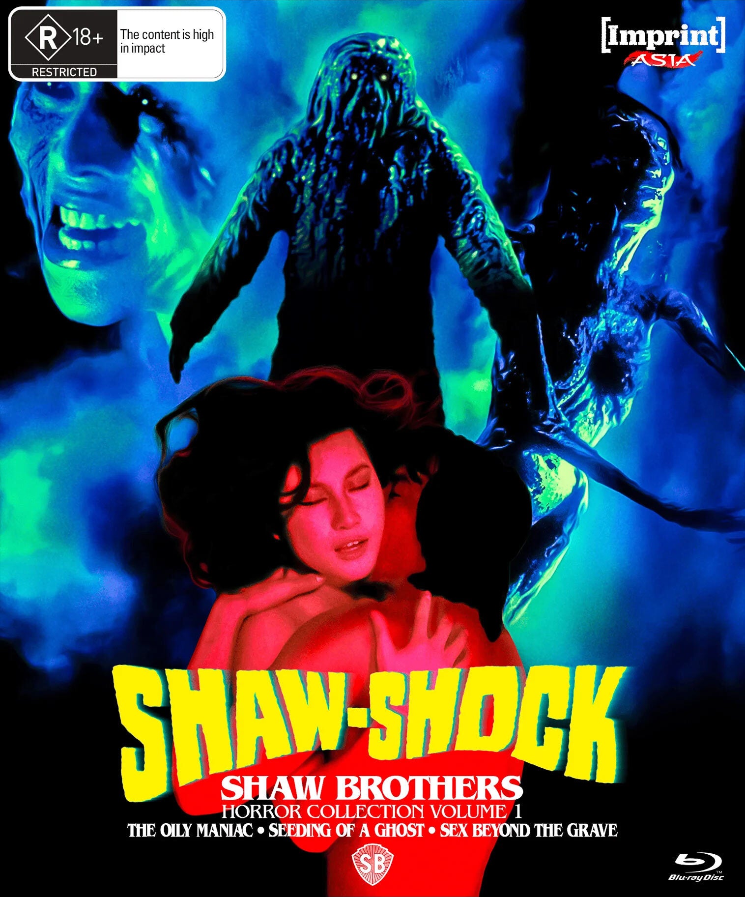 SHAW SHOCK: SHAW BROTHERS HORROR COLLECTION VOLUME 1 (REGION FREE IMPORT) BLU-RAY