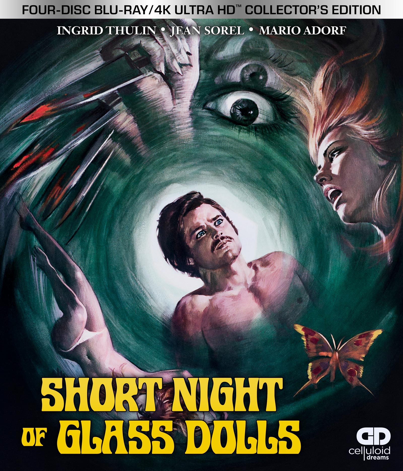 SHORT NIGHT OF GLASS DOLLS 4K UHD/BLU-RAY