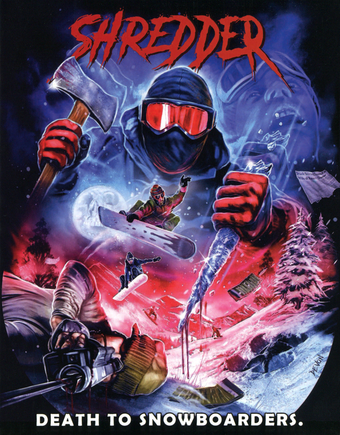 SHREDDER (LIMITED EDITION) BLU-RAY