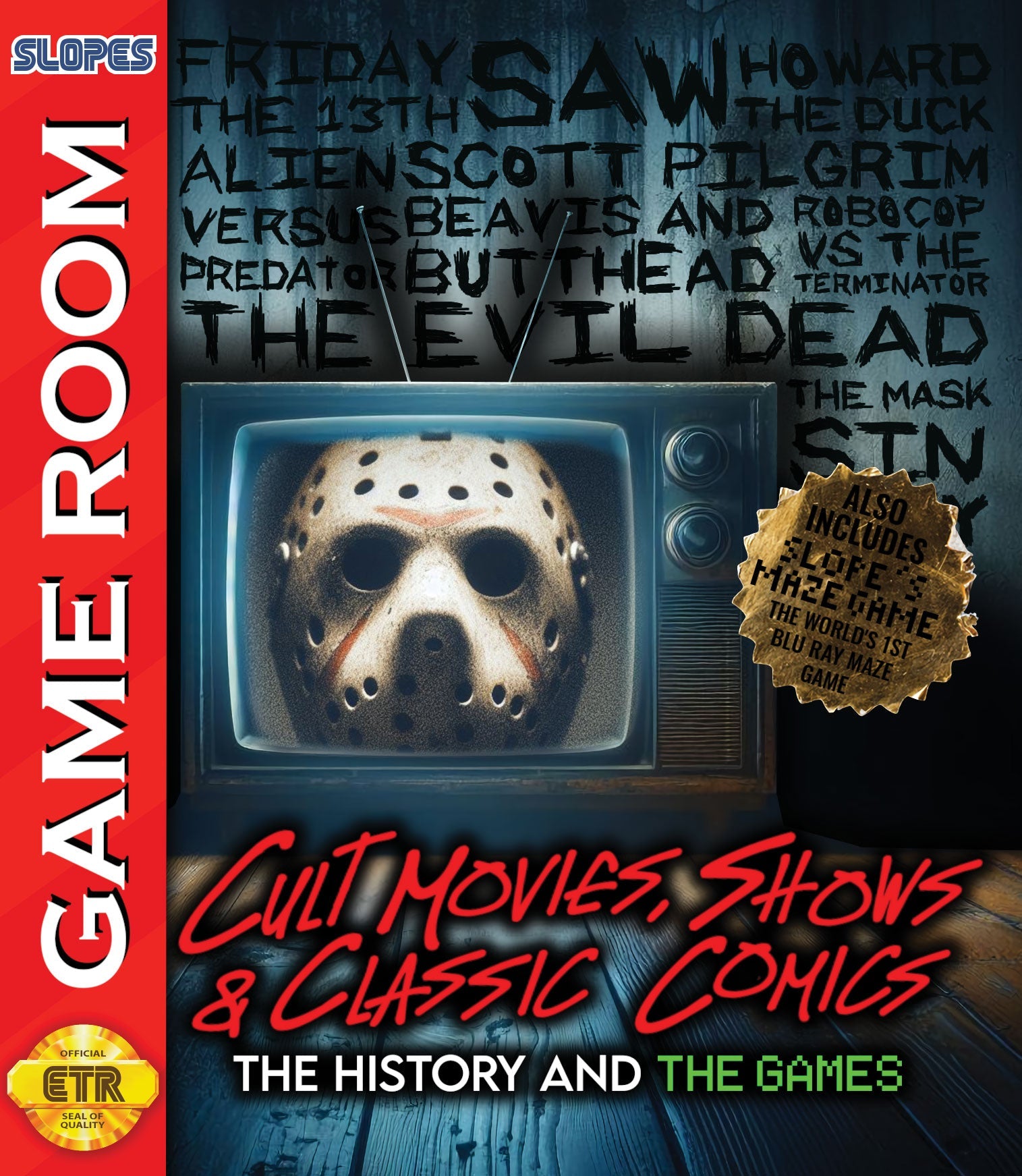 SLOPE'S GAME ROOM: CULT MOVIES, SHOWS AND CLASSIC COMICS (LIMITED EDITION) BLU-RAY